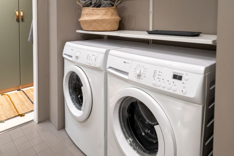 Indoor Laundry Area Setup